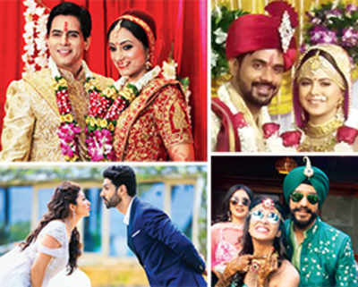 TV's Wedding season: Aman Verma, Vandana Lalwani tie the knot