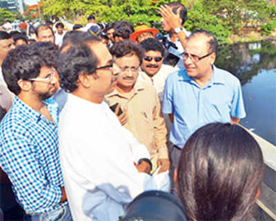 Desilting scam keeps Uddhav away from drains