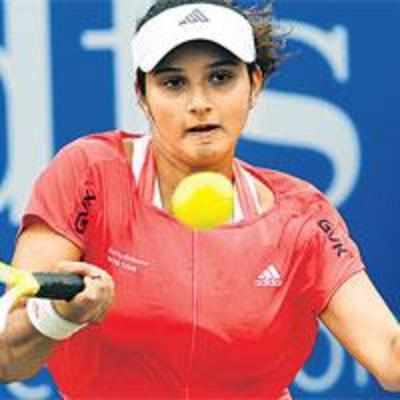Sania moves into the second round