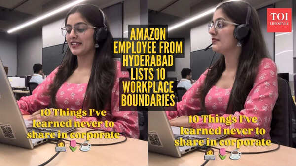 Hyderabad-based Amazon employee shares what not to say at work