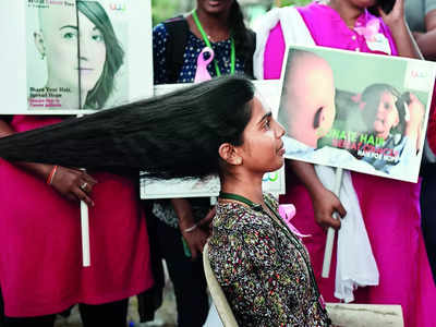 Crowning glory: Tresses for a cause