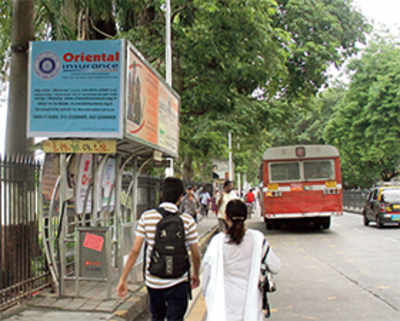 BEST bus shelters blocking footpaths to go: BMC chief