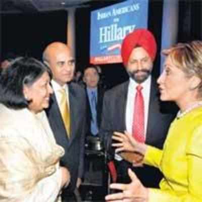 Indo-US ties top Hillary's agenda