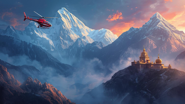 Chardham Yatra by Helicopter with Thumby Aviation: Visit Yamunotri, Gangotri, Kedarnath & Badrinath