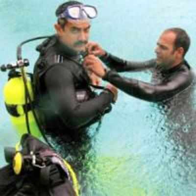 Aamir takes the plunge