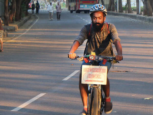 Around the country on a bicycle
