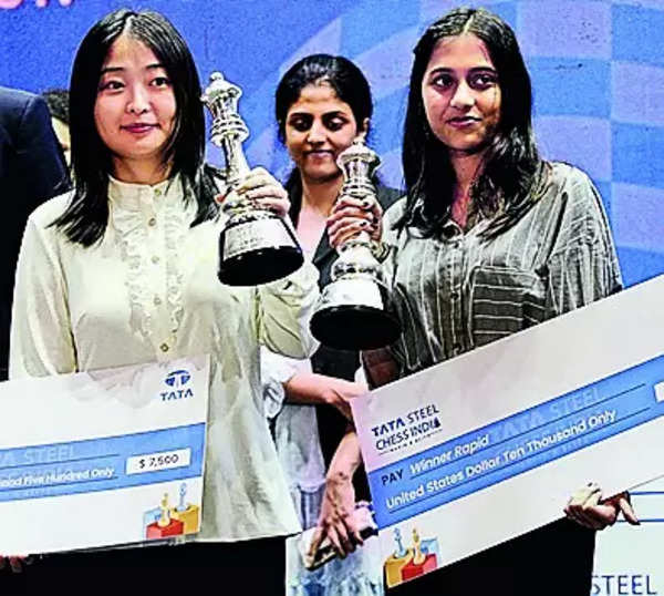 Tata Steel Chess: Praggnanandhaa takes slender lead