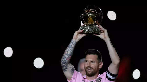 Lionel Messi celebrates Ballon d'Or with MLS fans but Inter Miami fall in  friendly- The New Indian Express