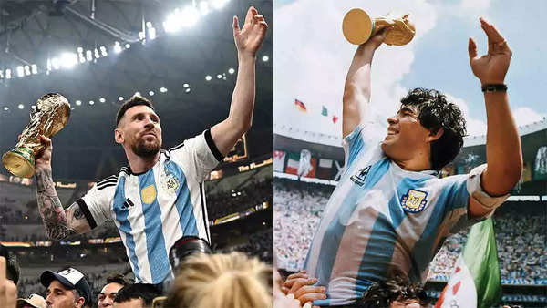 Fans at World Cup pay homage to Maradona with shirts and chants