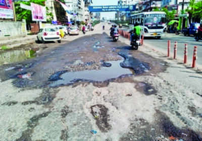 Potholes misery for city residents