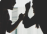 "My wife gets very violent during our fights"