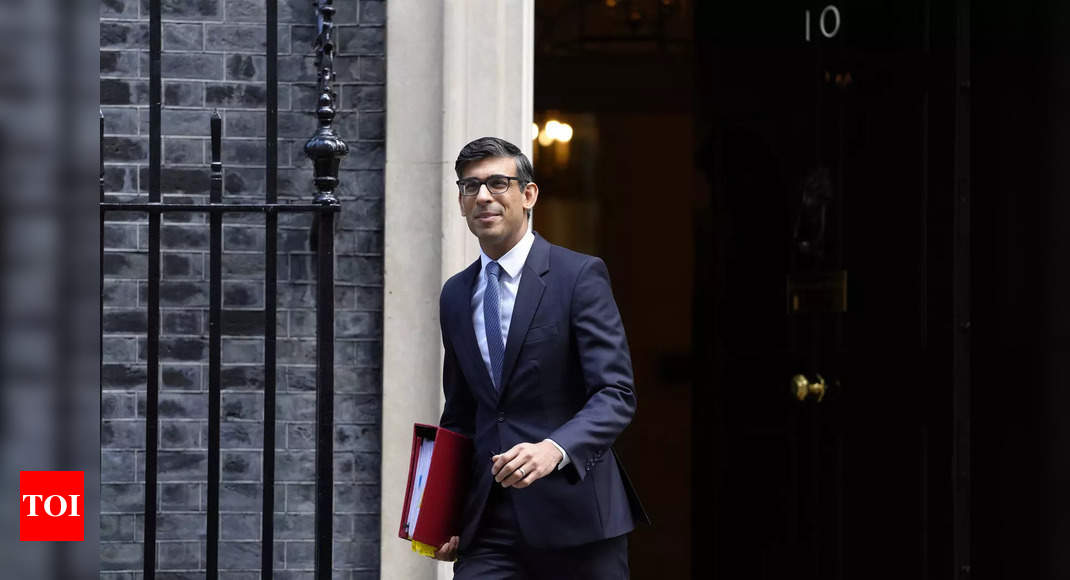 UK Tories suffer losses in Rishi Sunak’s first electoral test – Times of India