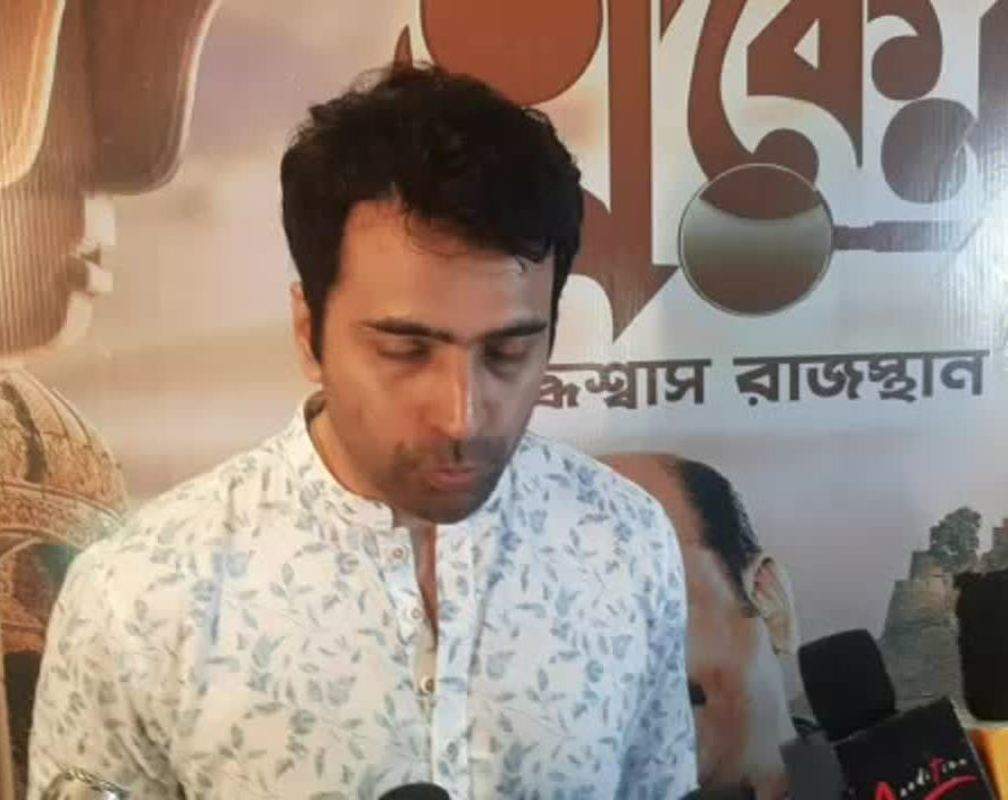
Actor Abir Chatterjee spotted at a film screening
