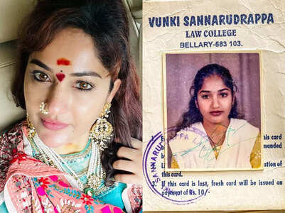 Tollywood actress' College ID goes viral
