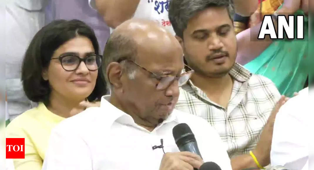 NCP chief Sharad Pawar takes back resignation, says 'I can't disrespect ...