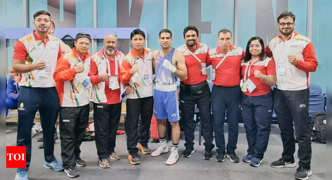 Hussamuddin advances to pre-quarters of World Boxing Championships | Boxing News – Times of India