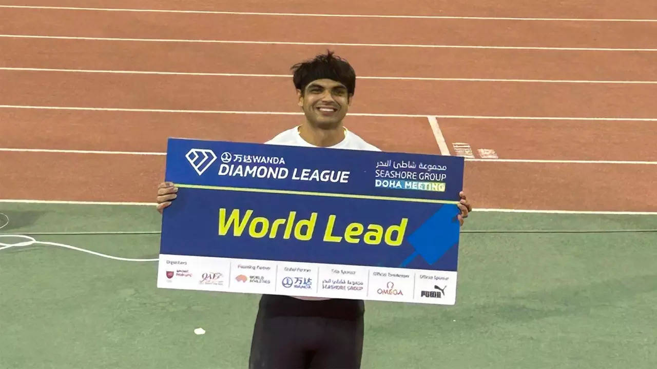 Neeraj Chopra begins Diamond League title defence with win in Doha More sports News