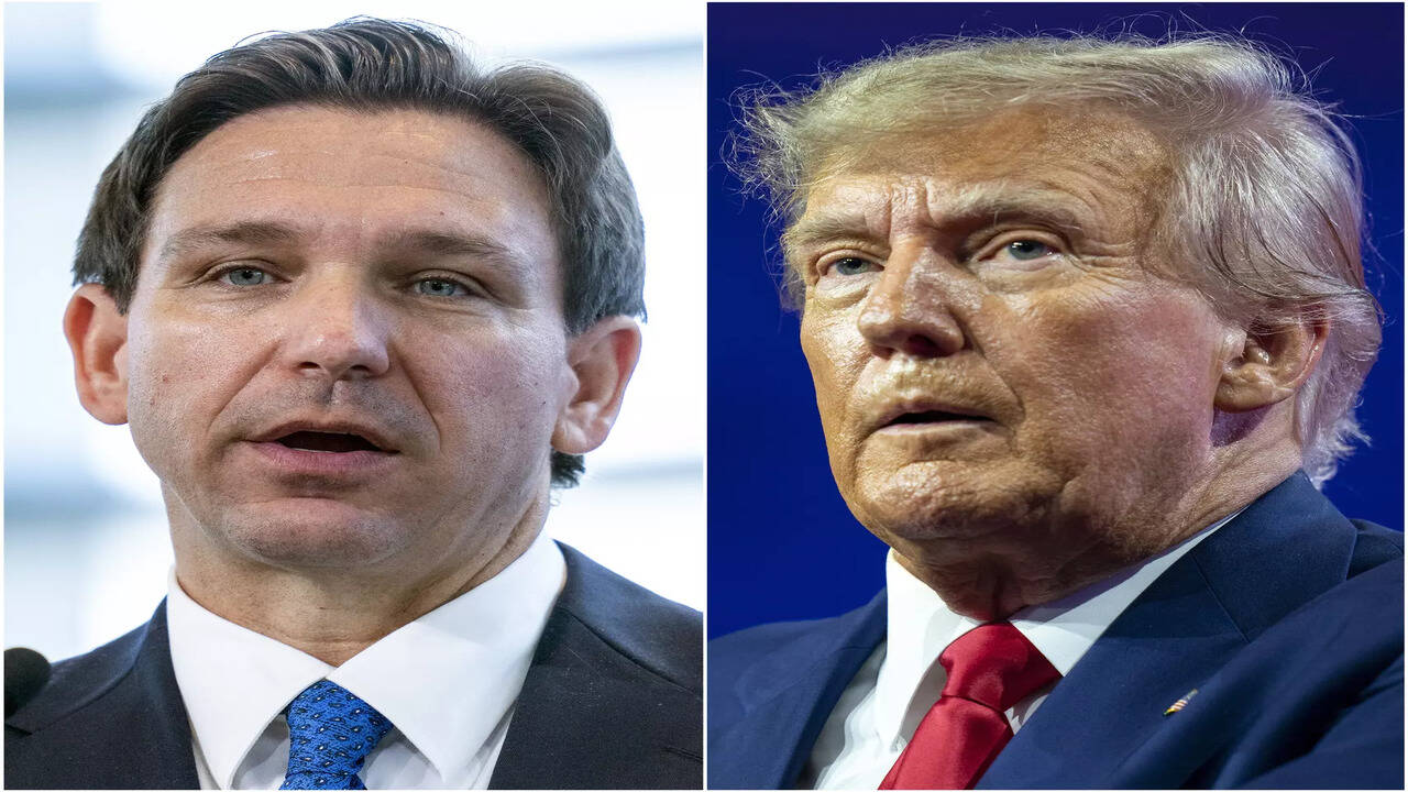 Don vs Ron: Why Trump is trouncing DeSantis in 2024 race - Times of India