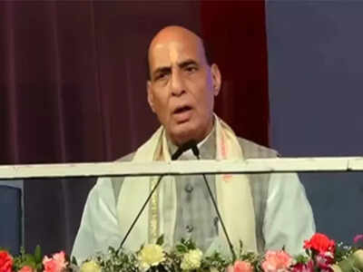 Defence minister Rajnath Singh embarks for Jammu, day after 5 soldiers killed in ongoing anti-terror op in Rajouri