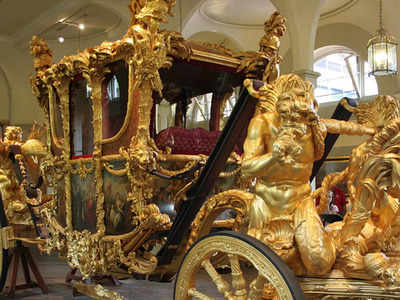 King Charles III to sit in a 261-year-old gold carriage