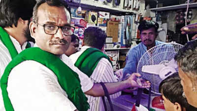 Nargund: Candidate runs ‘One note, one vote’ campaign