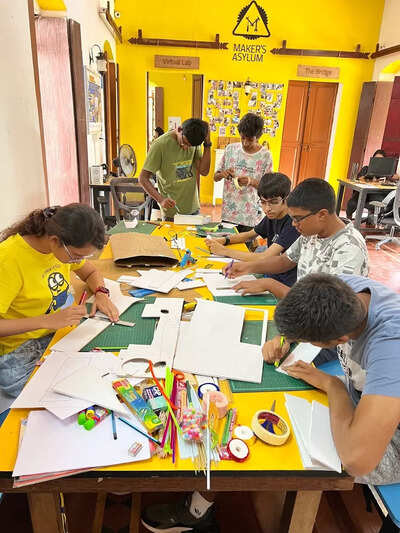 This summer parents and kids have a great time learning skills at camps