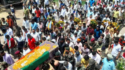 Rajouri encounter: Tearful adieu paid to martyr Neelam Singh in Akhnoor