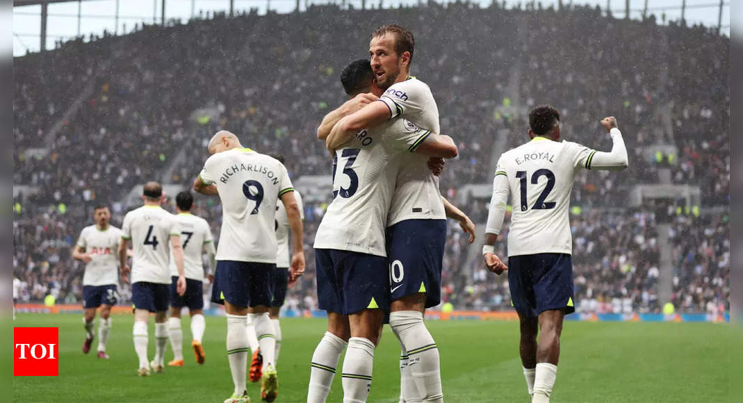 Premier League: Harry Kane grabs winner as Tottenham edge Crystal Palace | Football News – Times of India