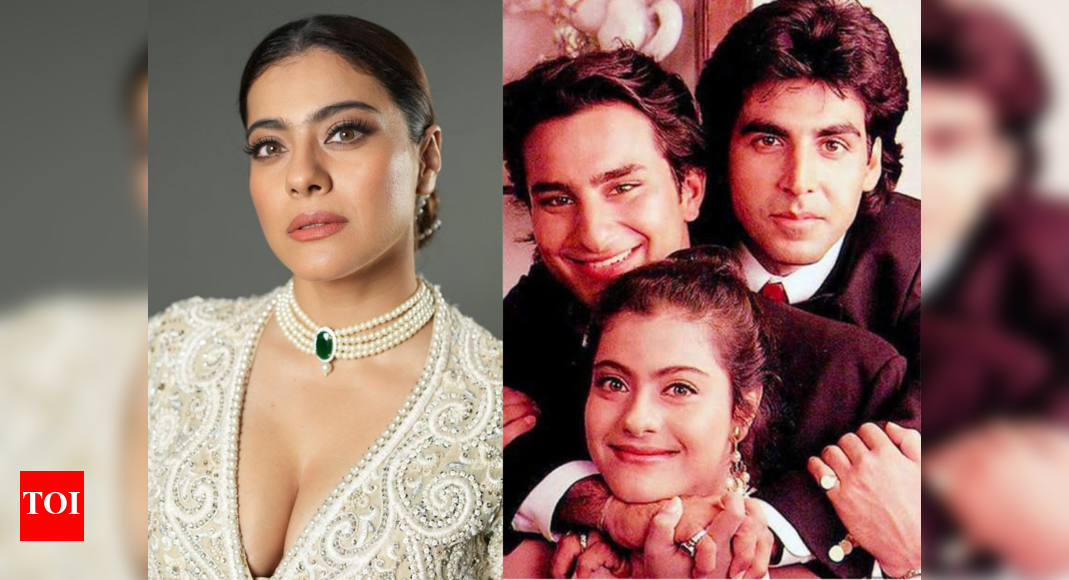 Kajol drops throwback pic with Akshay Kumar, Saif Ali Khan as ‘Yeh Dillagi’ turns 29 | Hindi Movie News