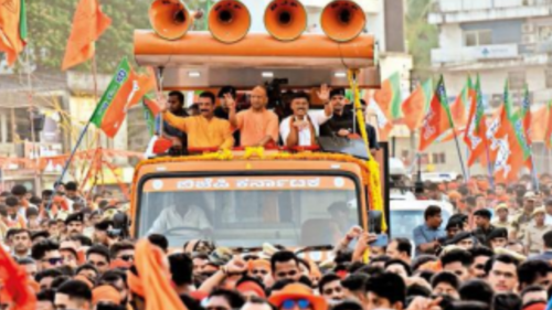 Karnataka assembly elections: Congress is making a mockery of Hinduism, says UP CM Yogi Adityanath