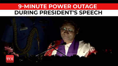 Baripada: 9-minute power cut during President Droupadi Murmu's speech brings major embarrassment to Odisha govt; security compromised