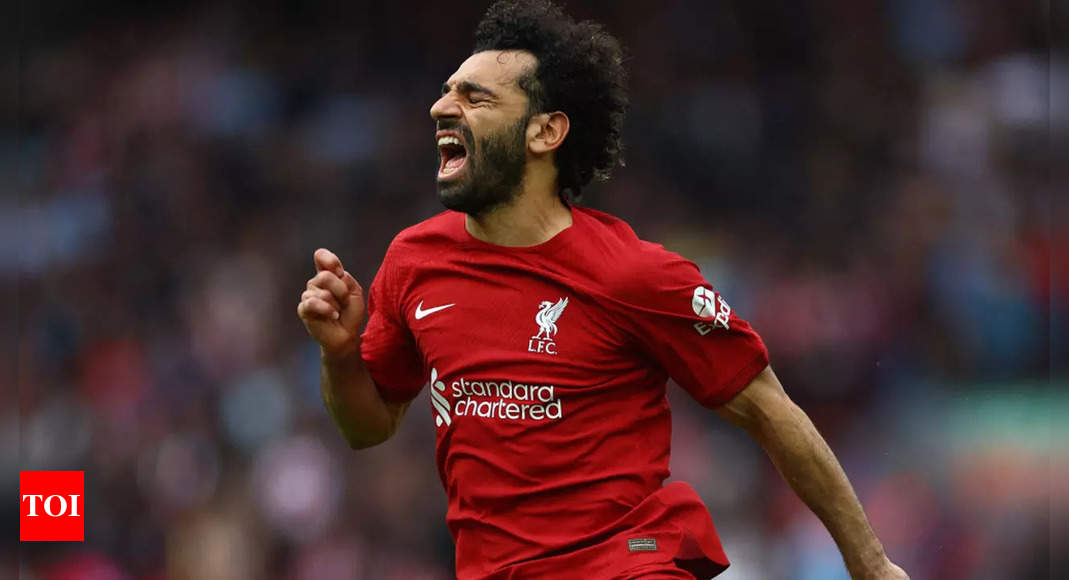 Salah keeps Liverpool’s top four hopes alive after fans boo anthem | Football News – Times of India
