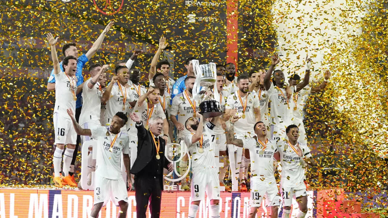 Real Madrid beat Osasuna to win first Copa del Rey title in nearly