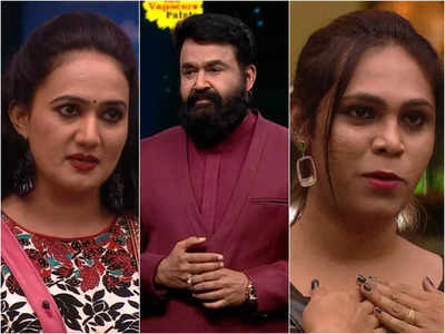 Bigg Boss Malayalam 5: Mohanlal clarifies Anu and Nadira's spat; says ...