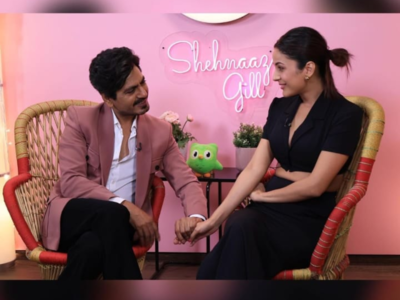 Shehnaaz Gill accomplishes her dream to interview Bollywood actor Nawazuddin Siddiqui; writes “Shot today with Bhagwan of acting”