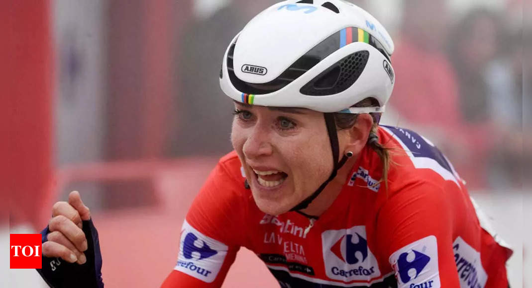 La campeona del mundo Annemiek van Vleuten Vuelta a España gana hat-trick |  Más noticias deportivas