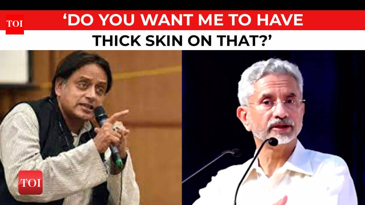 “Didn’t your blood boil…” Jaishankar responds to Shashi Tharoor’s ‘cool