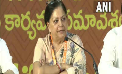 'Gehlot's statement a conspiracy...': Vasundhara Raje counters Rajasthan CM's claim