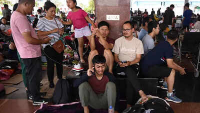 'Most students from other states have left Imphal'