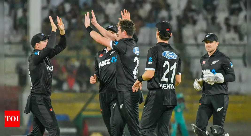 5th ODI: New Zealand avoid whitewash against Pakistan despite Iftikhar heroics | Cricket News – Times of India