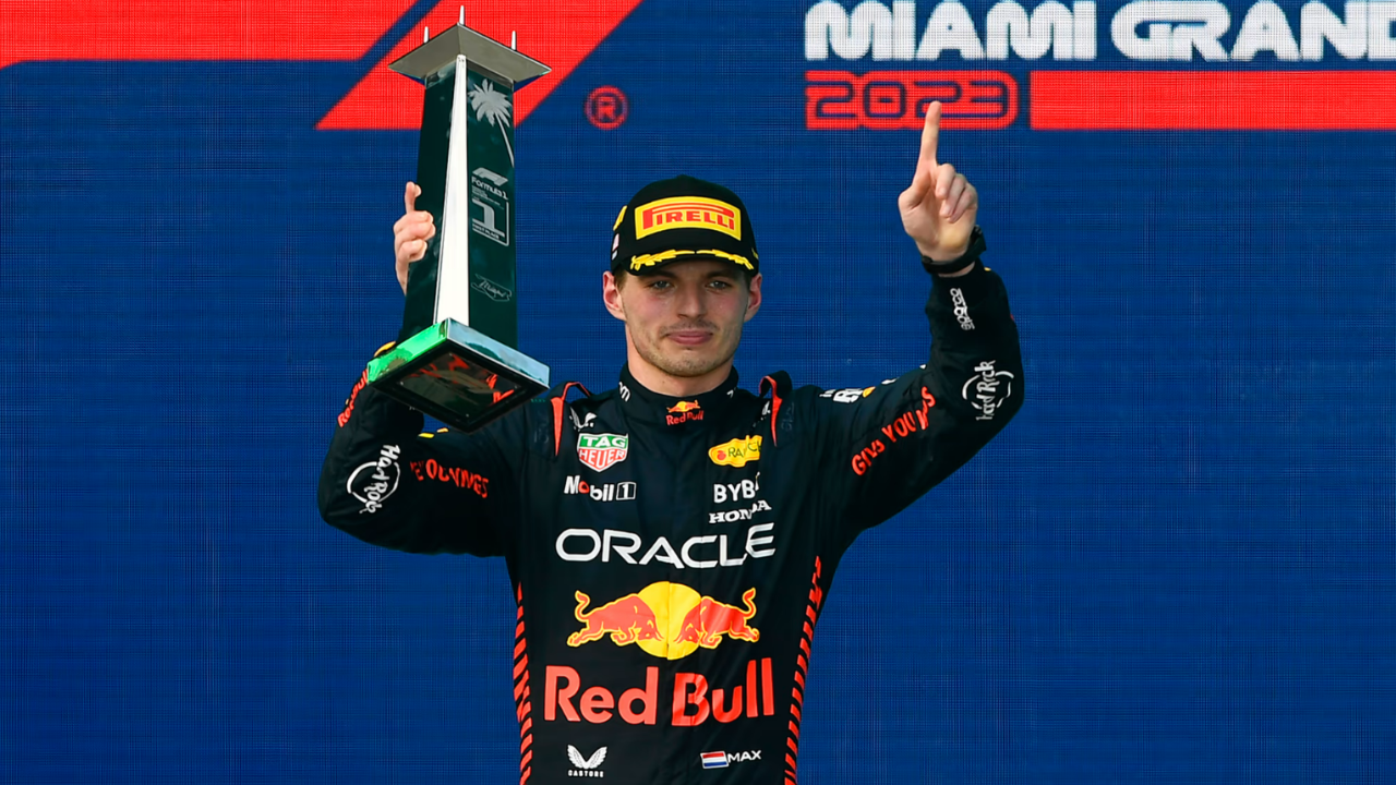 F1 – Verstappen passes Leclerc, Sainz to win inaugural Miami Grand Prix