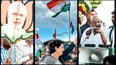 Karnataka assembly elections: Campaign ends today; how the three major parties are placed