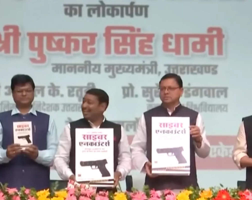 
Uttarakhand DGP Ashok Kumar releases hindi version of book 'Cyber Encounters'
