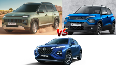 Hyundai Exter Vs Tata Punch Vs Maruti Suzuki Fronx: Big Battle Of Small ...