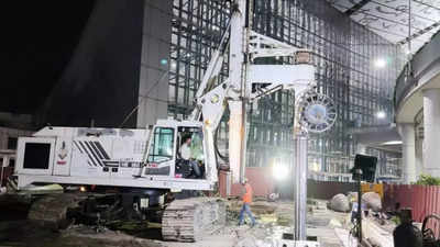 Construction of Diaphragm Wall for Jai Hind Station Subway in Kolkata reaches milestone