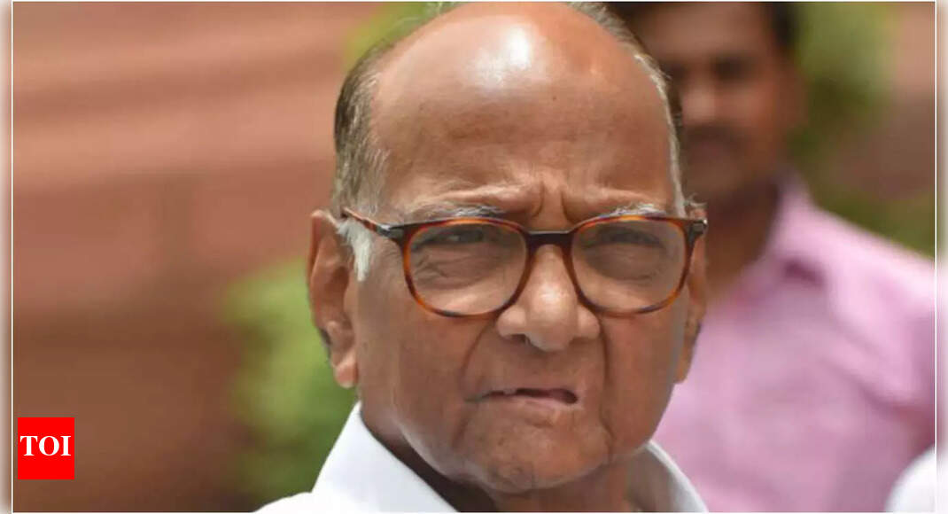 Sharad Pawar failed to create NCP successor: Saamna editorial | India News – Times of India