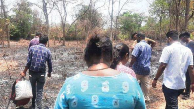Vast green area in Mandur gutted, activists cry foul