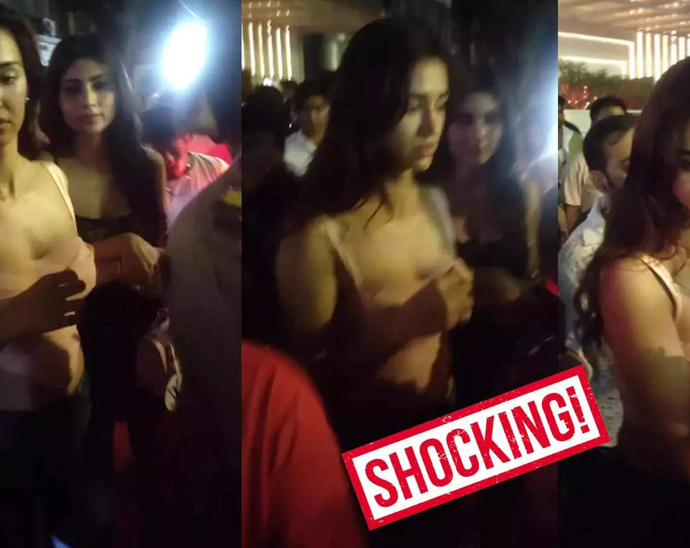 
OMG! Disha Patani saves herself from unruly crowd, actress gets mobbed

