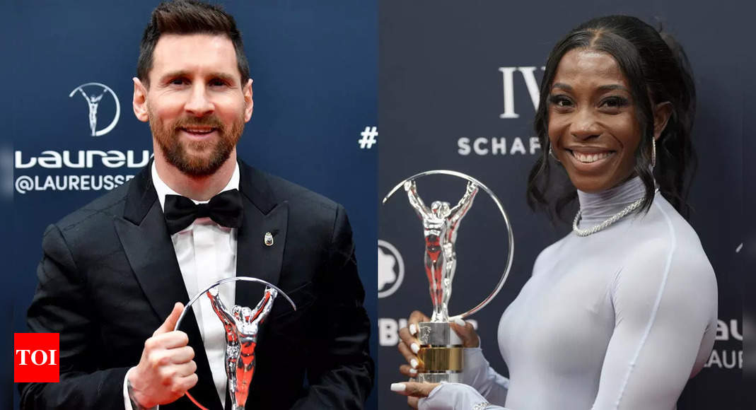 Lionel Messi and Shelly-Ann Fraser-Pryce win top Laureus awards | More sports News – Times of India