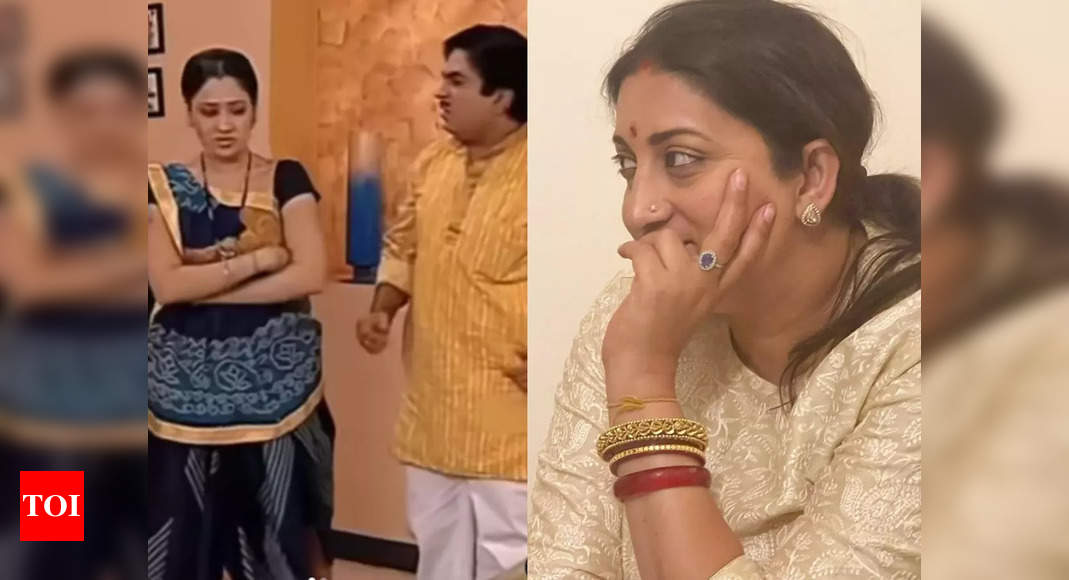 Smriti Irani gives marriage advice by sharing Dayaben's clip from ...